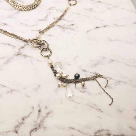 Kenneth Cole New York Tassel Necklace Chain Designer - Picture 2 of 4